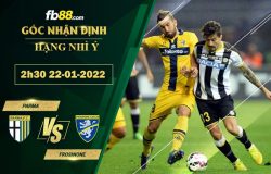 Fb88 soi kèo trận đấu Parma vs Frosinone