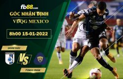 Fb88 soi kèo trận đấu Queretaro vs Pumas UNAM