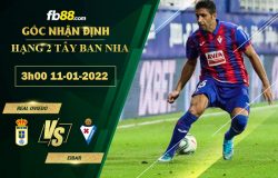 Fb88 soi kèo trận đấu Real Oviedo vs Eibar