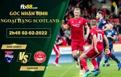 Fb88 soi kèo trận đấu Ross County vs Aberdeen