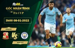 Fb88 soi kèo trận đấu Swindon vs Man City