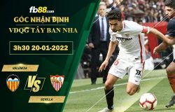 Fb88 soi kèo trận đấu Valencia vs Sevilla