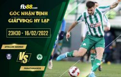 fb88-soi kèo Apollon Smirnis vs Panathinaikos