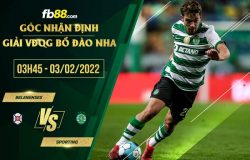 fb88-chi tiết kèo trận đấu Belenenses vs Sporting