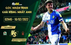 fb88-soi kèo Blackburn vs Nottingham Forest