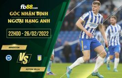 fb88-soi kèo Brighton vs Aston Villa