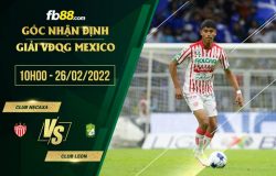 fb88-soi kèo Club Necaxa vs Club Leon