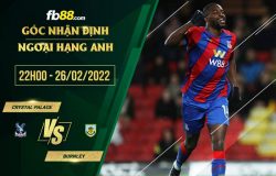 fb88-soi kèo Crystal Palace vs Burnley