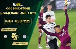 fb88-soi kèo Derby County U23 vs Man City U23