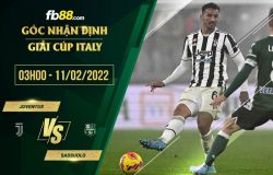 fb88-soi kèo Juventus vs Sassuolo