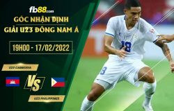 fb88-soi kèo U23 Cambodia vs U23 Philippines