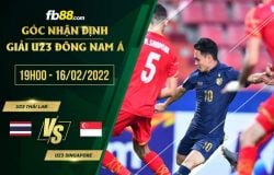 fb88-soi kèo U23 Thai Lan vs U23 Singapore