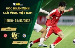 fb88-soi kèo Viettel vs Ha Noi FC