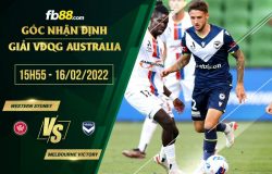 fb88-soi kèo Western Sydney vs Melbourne Victory