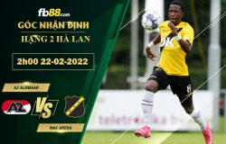 Fb88 soi kèo trận đấu AZ Alkmaar 2 vs NAC Breda