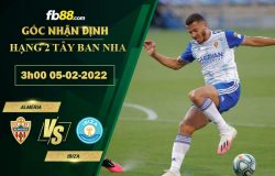 Fb88 soi kèo trận đấu Almeria vs Ibiza