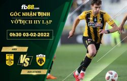 Fb88 soi kèo trận đấu Aris vs AEK Athens