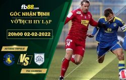 Fb88 soi kèo trận đấu Asteras Tripolis vs Pas Giannina