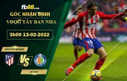 Fb88 soi kèo trận đấu Atletico Madrid vs Getafe