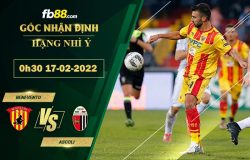 Fb88 soi kèo trận đấu Benevento vs Ascoli