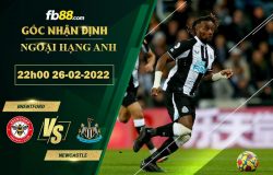 Fb88 soi kèo trận đấu Brentford vs Newcastle