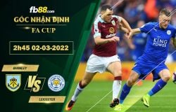 Fb88 soi kèo trận đấu Burnley vs Leicester