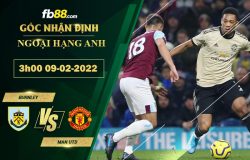 Fb88 soi kèo trận đấu Burnley vs Man Utd