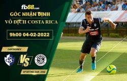 Fb88 soi kèo trận đấu Cartagines vs Sporting San Jose