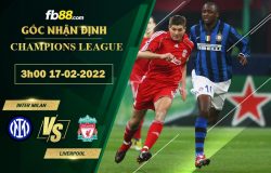 Fb88 soi kèo trận đấu Inter Milan vs Liverpool