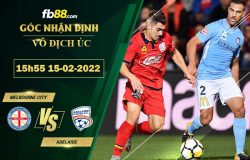 Fb88 soi kèo trận đấu Melbourne City vs Adelaide