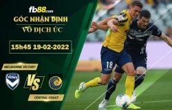 Fb88 soi kèo trận đấu Melbourne Victory vs Central Coast