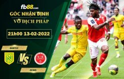 Fb88 soi kèo trận đấu Nantes vs Reims