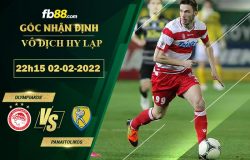 Fb88 soi kèo trận đấu Olympiakos vs Panaitolikos