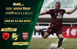 Fb88 soi kèo trận đấu PSM Makassar vs Borneo