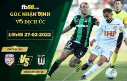 Fb88 soi kèo trận đấu Perth Glory vs Western United