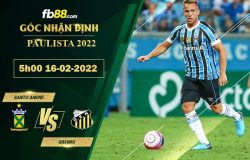 Fb88 soi kèo trận đấu Santo Andre vs Gremio