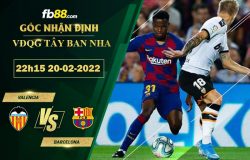 Fb88 soi kèo trận đấu Valencia vs Barcelona