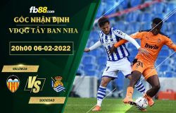 Fb88 soi kèo trận đấu Valencia vs Sociedad