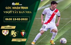 Fb88 soi kèo trận đấu Vallecano vs Osasuna