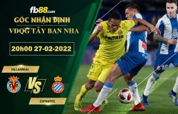 Fb88 soi kèo trận đấu Villarreal vs Espanyo