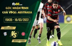 fb88-soi kèo Adelaide Utd vs Western Sydney