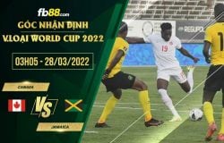 fb88-soi kèo Canada vs Jamaica