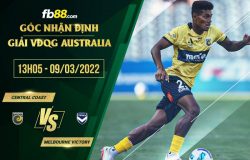 fb88-soi kèo Central Coast vs Melbourne Victory