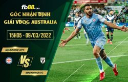 fb88-soi kèo Melbourne City vs Macarthur FC