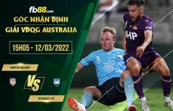 fb88-soi kèo Perth Glory vs Sydney FC