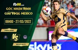 fb88-soi kèo Pumas UNAM vs Mazatlan FC