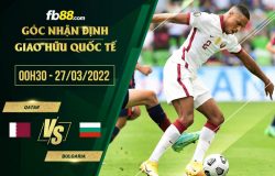 fb88-soi kèo Qatar vs Bulgaria