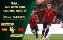 fb88-soi kèo Tay Ban Nha vs Albania