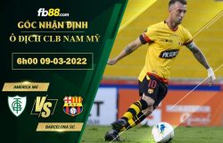 Fb88 soi kèo trận đấu America MG vs Barcelona SC