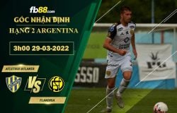 Fb88 soi kèo trận đấu Atletico Atlanta vs Flandria